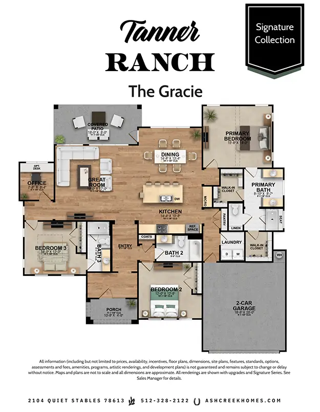 Ashcreek Tanner Ranch Gracie Floorplan