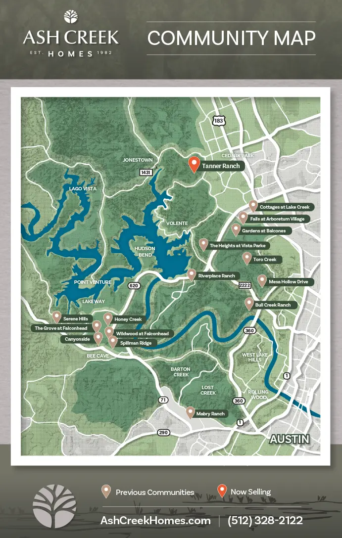Honey Creek Map